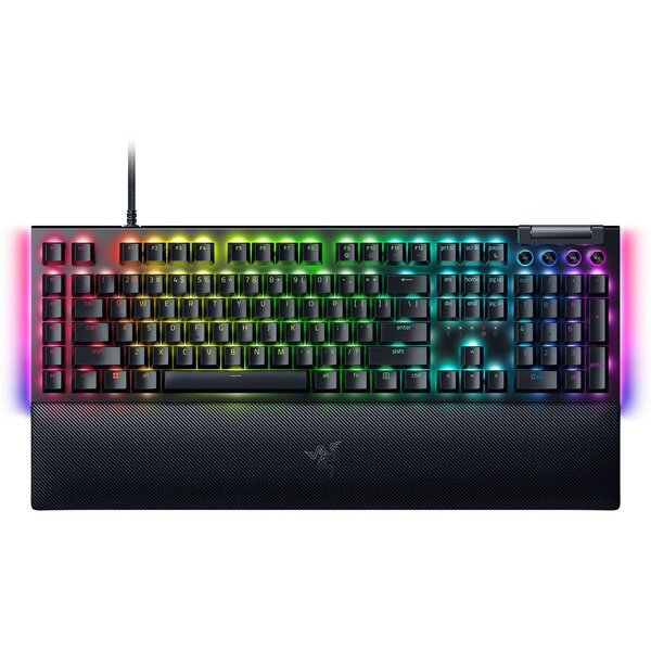 Игровая клавиатура Razer BlackWidow V4 Yellow Switch RU Black (RZ03-04692500-R3R1)