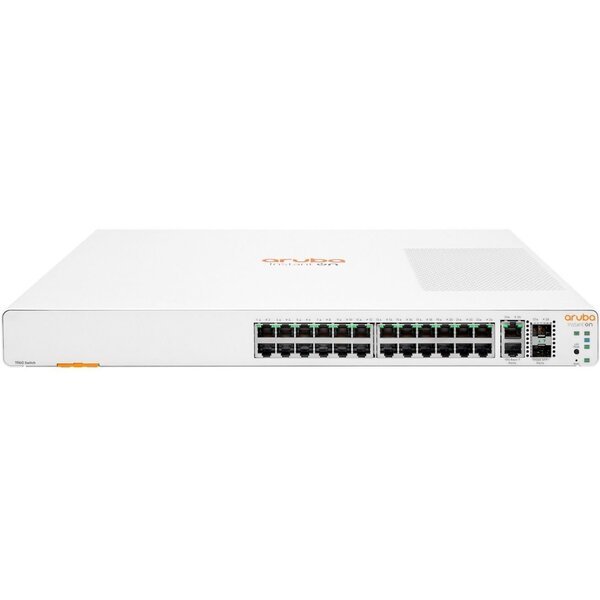 

Коммутатор HPE Aruba Instant On 1960, 24xGE, 2хSFP+10GE, 2х10GBASE-T ports, LT Warranty (JL806A)