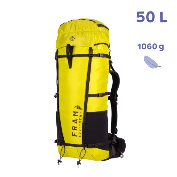 

Рюкзак Lukla 50L L лимонный