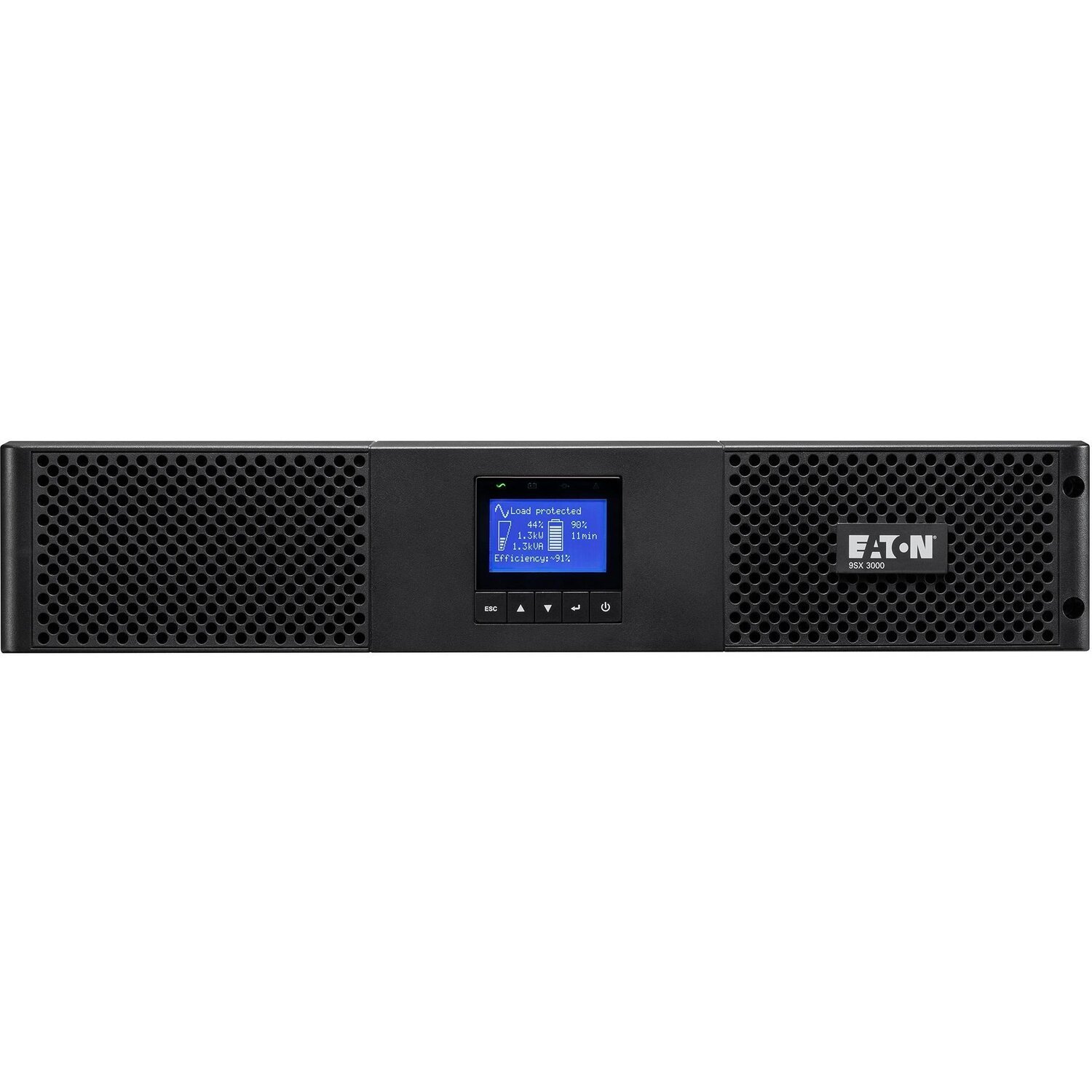 ИБП Eaton 9SX, 1000VA/900W, RM 2U, LCD, USB, RS232, 6xC13 (9SX1000IR) фото 