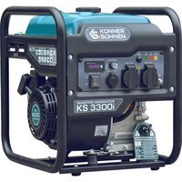 Генератор інверторний бензиновий Konner&Sohnen KS 3300i, 230В, 3.3кВт (KS3300i)
