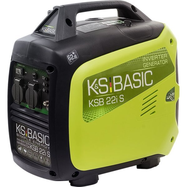 Генератор инверторный бензиновый Konner&Sohnen KSB 22i S, 230В, 2.0кВт (KSB22iS)