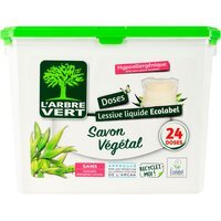 Капсулы для стирки L'Arbre Vert Растительное мыло 24шт