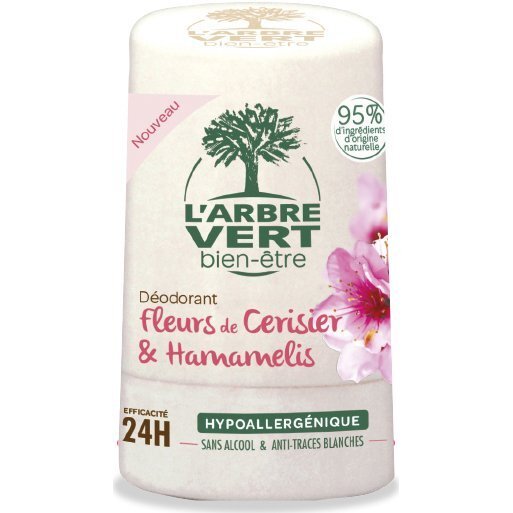 Дезодорант L`Arbre Vert з екстрактами квітів вишні та гамамелісу 50млфото