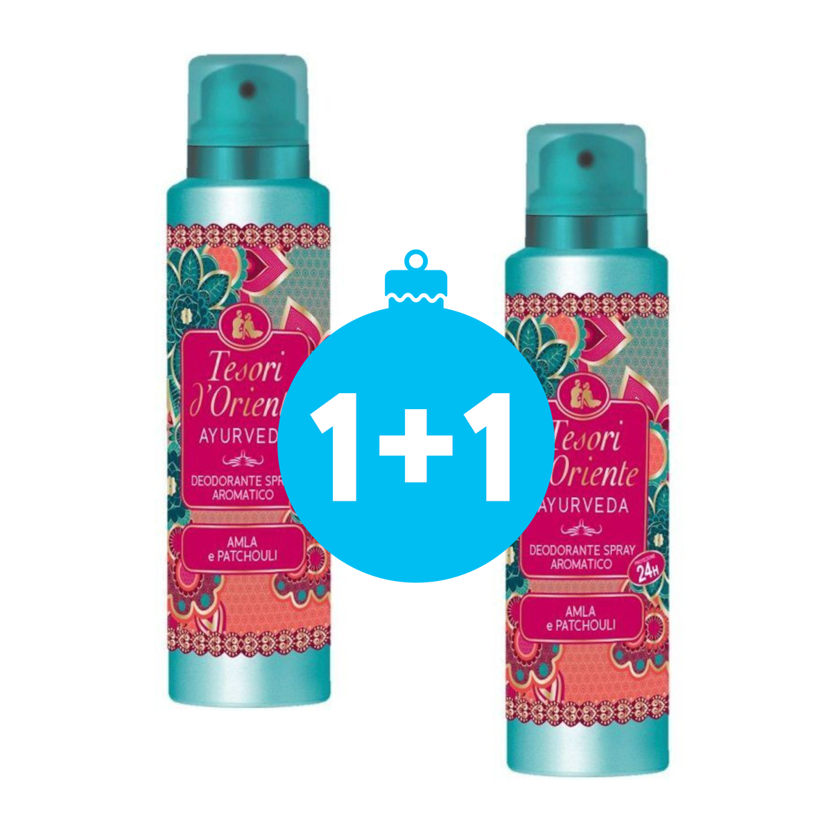 Дезодорант-спрей Tesori d'Oriente Аюрведа масло амлы и пачули 150мл фото 1