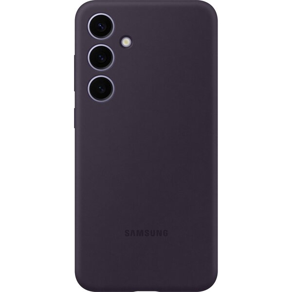 Чехол Samsung Silicone Case для Galaxy S24+ (S926) Dark Violet (EF-PS926TEEGWW)