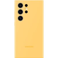 Чехол Samsung Silicone Case для Galaxy S24 Ultra (S928) Yellow (EF-PS928TYEGWW)