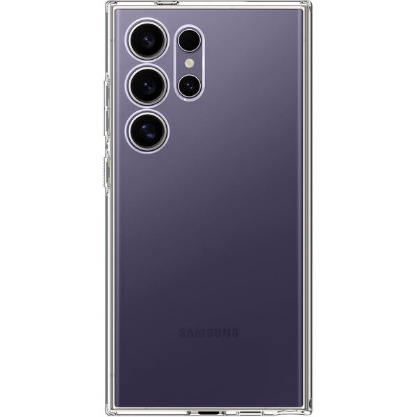 Акція на Чехол Spigen для Samsung Galaxy S24 Ultra Liquid Crystal Crystal Clear (ACS07283) від MOYO