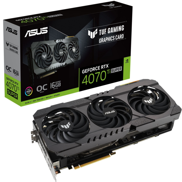 

Видеокарта ASUS GeForce RTX 4070 Ti SUPER 16GB GDDR6X