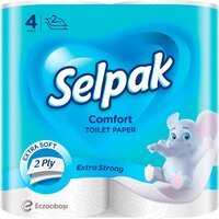 Туалетний папір Selpak Comfort 2 шари 4шт