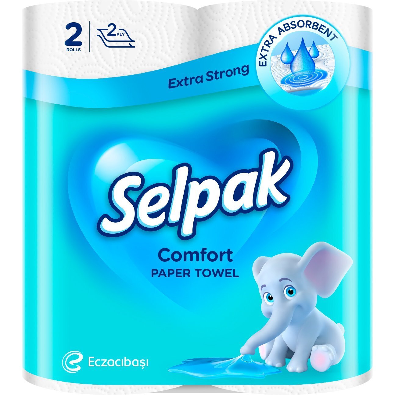 Бумажные полотенца Selpak Comfort 2шт фото 