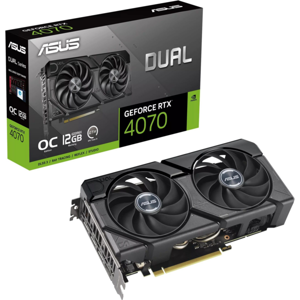 Видеокарта ASUS GeForce RTX 4070 12GB GDDR6X EVO DUAL