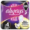 Гігієнічні прокладки Always Platinum Secure Night (Розмір 4) 20 шт