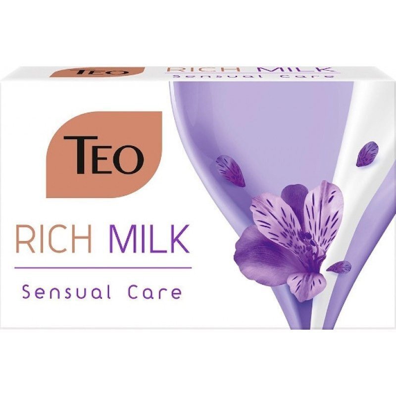 Мило туалетне Тео Rich Milk Sensual Care 90гфото1
