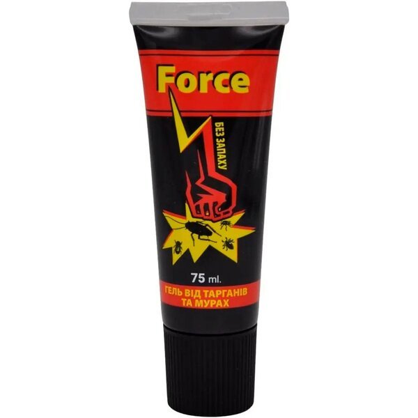 Гель от тараканов и муравьев Force 75мл