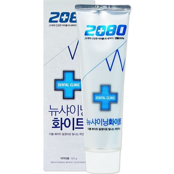 Зубная паста отбеливающая Dental Clinic 2080 Shining White 120г ...