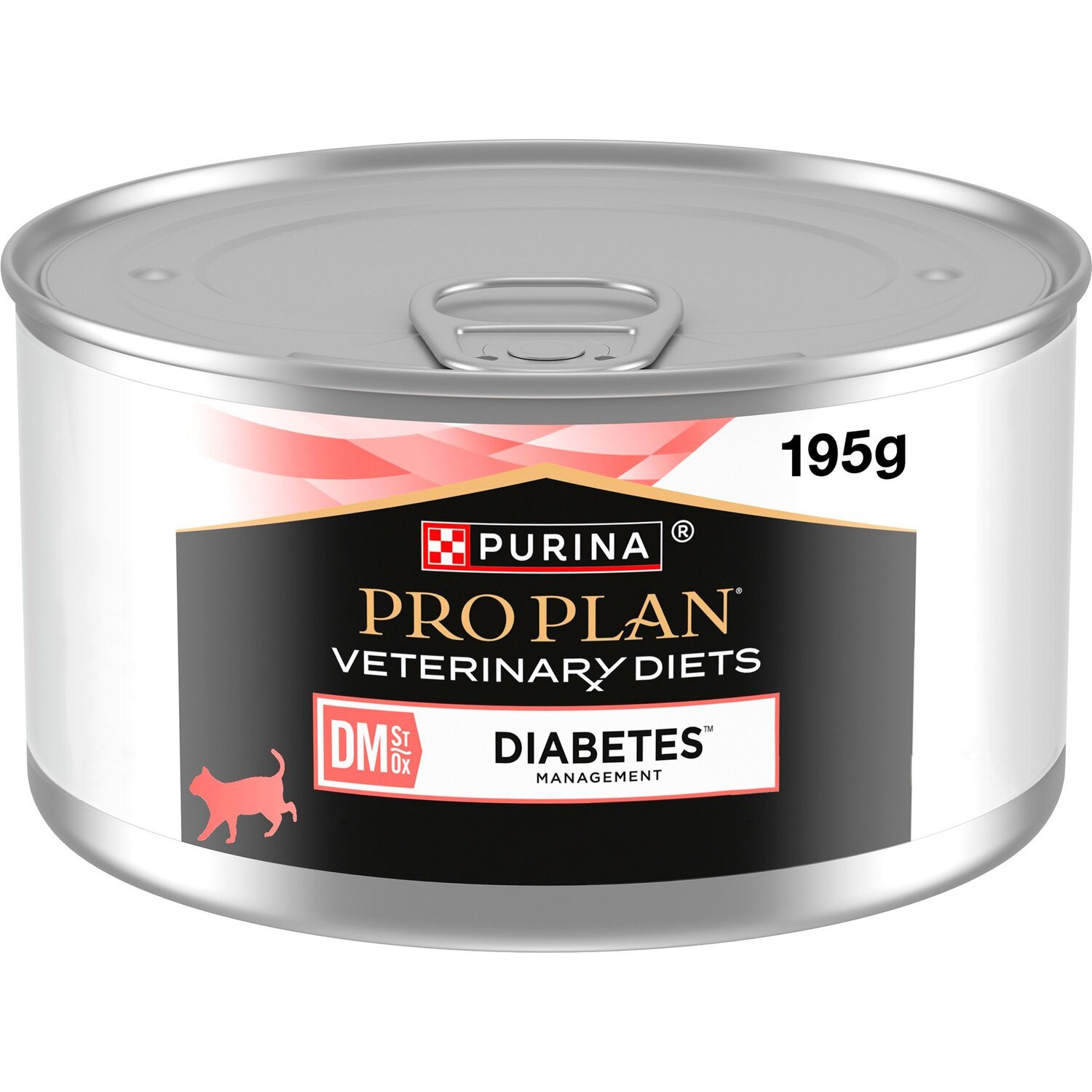 Влажный корм для котов Pro Plan Veterinary Diets DM ST/OX Diabetes Managment 195г фото 