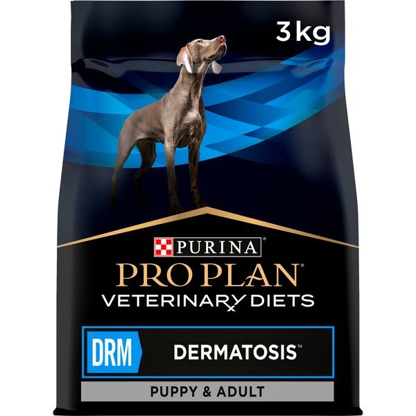 Сухой корм для собак Pro Plan Veterinary Diets DRM Dermatosis 3кг