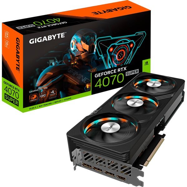 

Видеокарта GIGABYTE GeForce RTX 4070 SUPER 12GB GDDR6 GAMING
