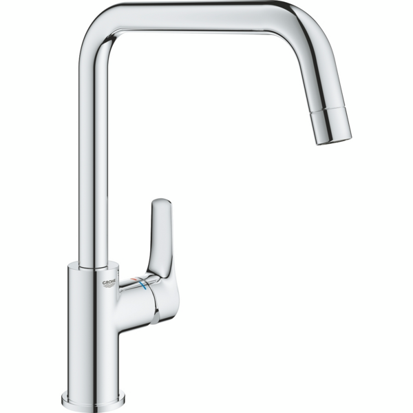 Акція на Смеситель для кухни Grohe Via, 228мм (30568000) від MOYO