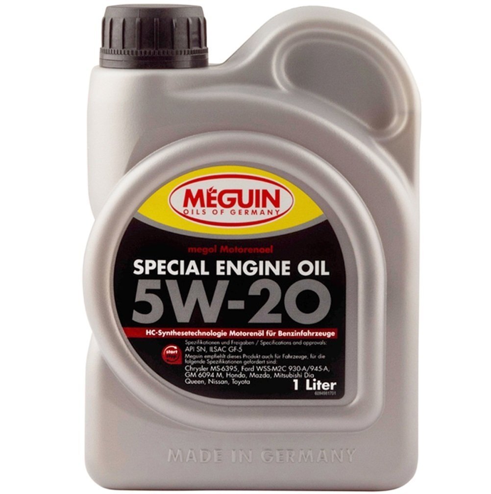 Моторное масло Meguin Special Engine Oil SAE 5W-20 1л (9498) фото 1