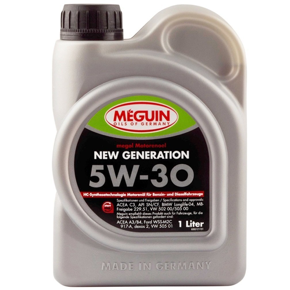 Моторна олива Meguin New Generation SAE 5W-30 1л (6512)фото