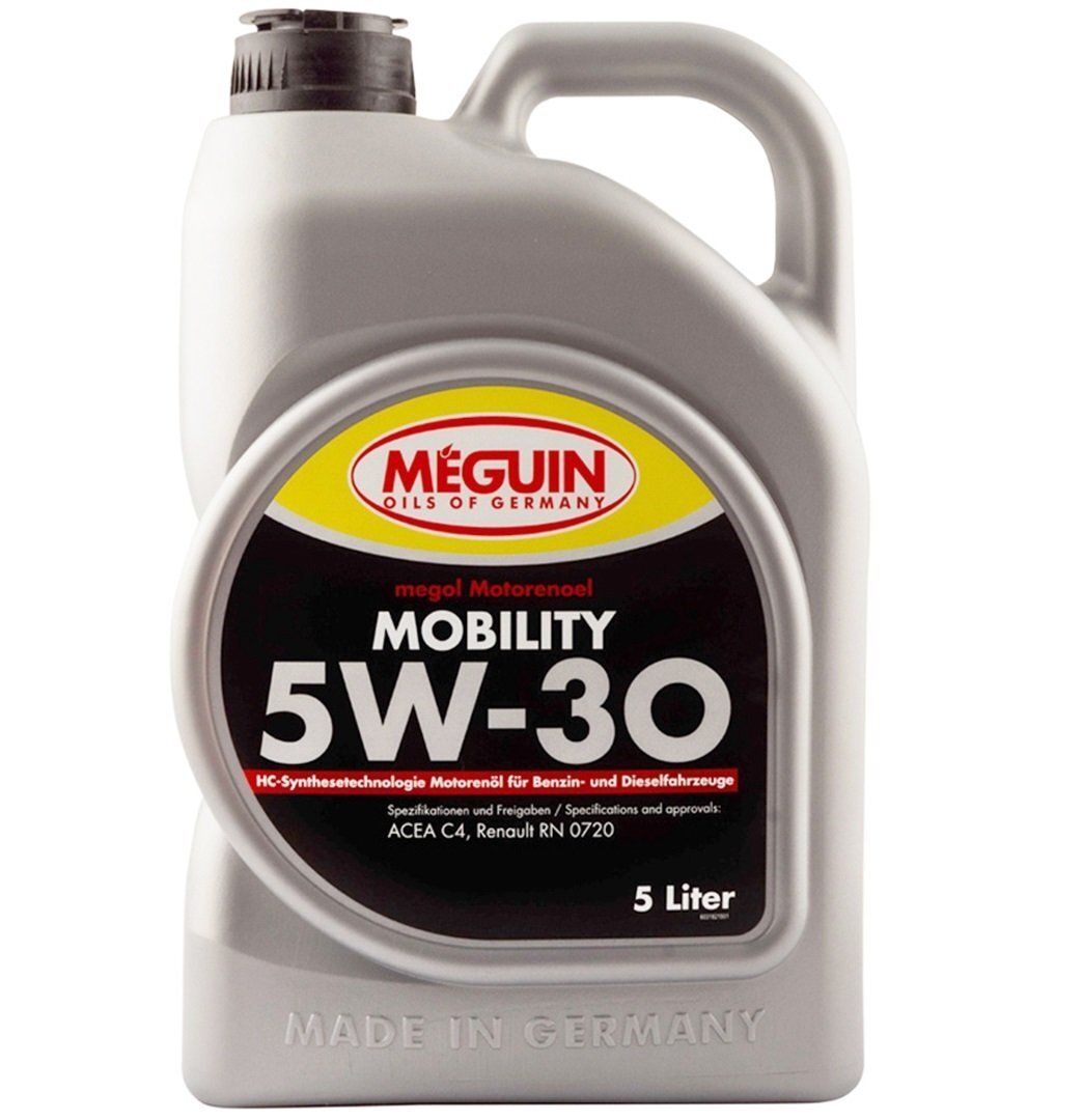 Моторна олива Meguin Mobility SAE 5W-30 5л (3182)фото1