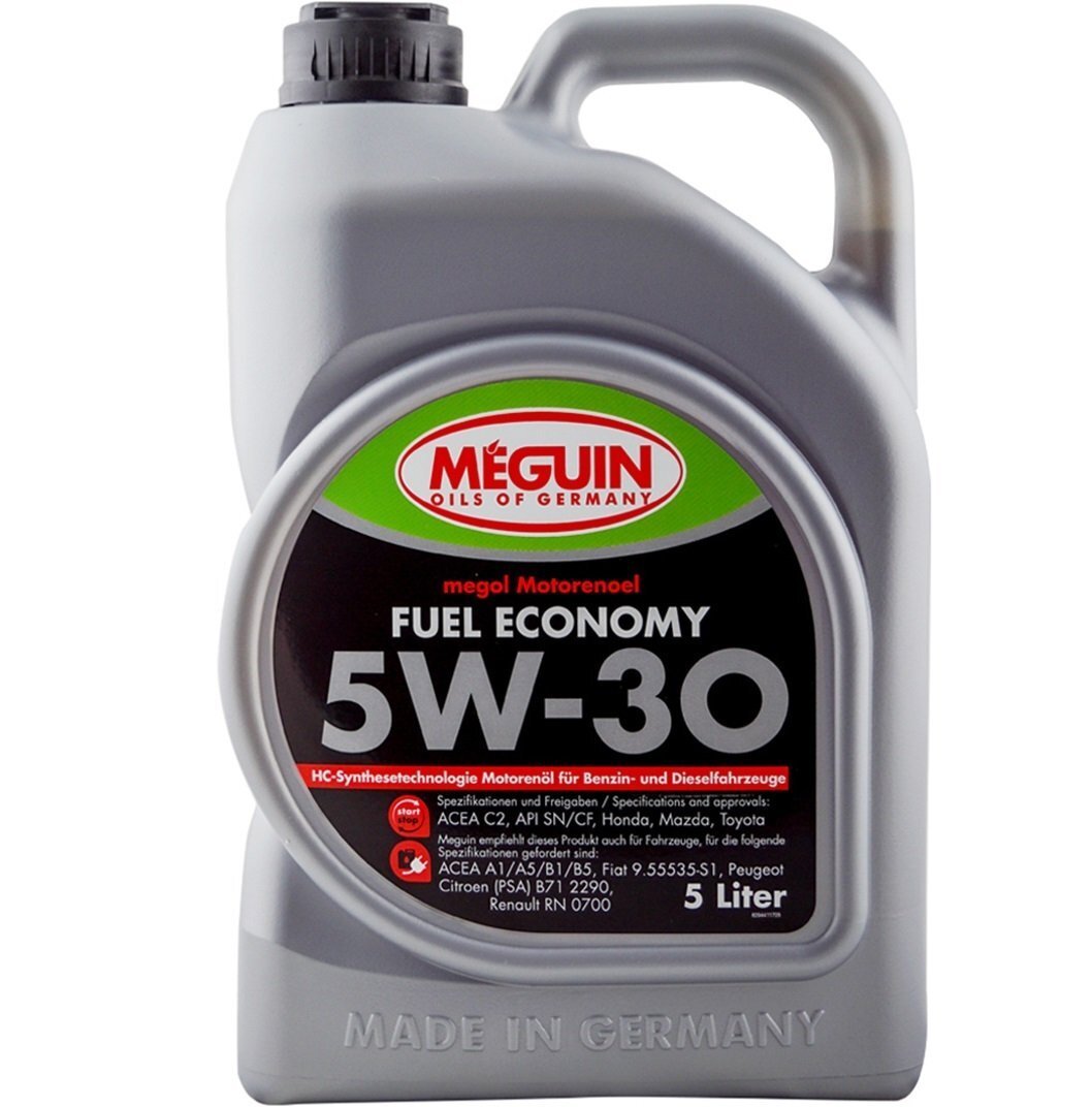 Моторное масло Meguin Fuel Economy SAE 5W-30 5л (9441) фото 