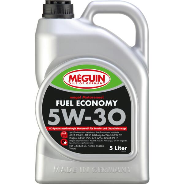 

Моторное масло Meguin Fuel Economy SAE 5W-30 5л (9441)