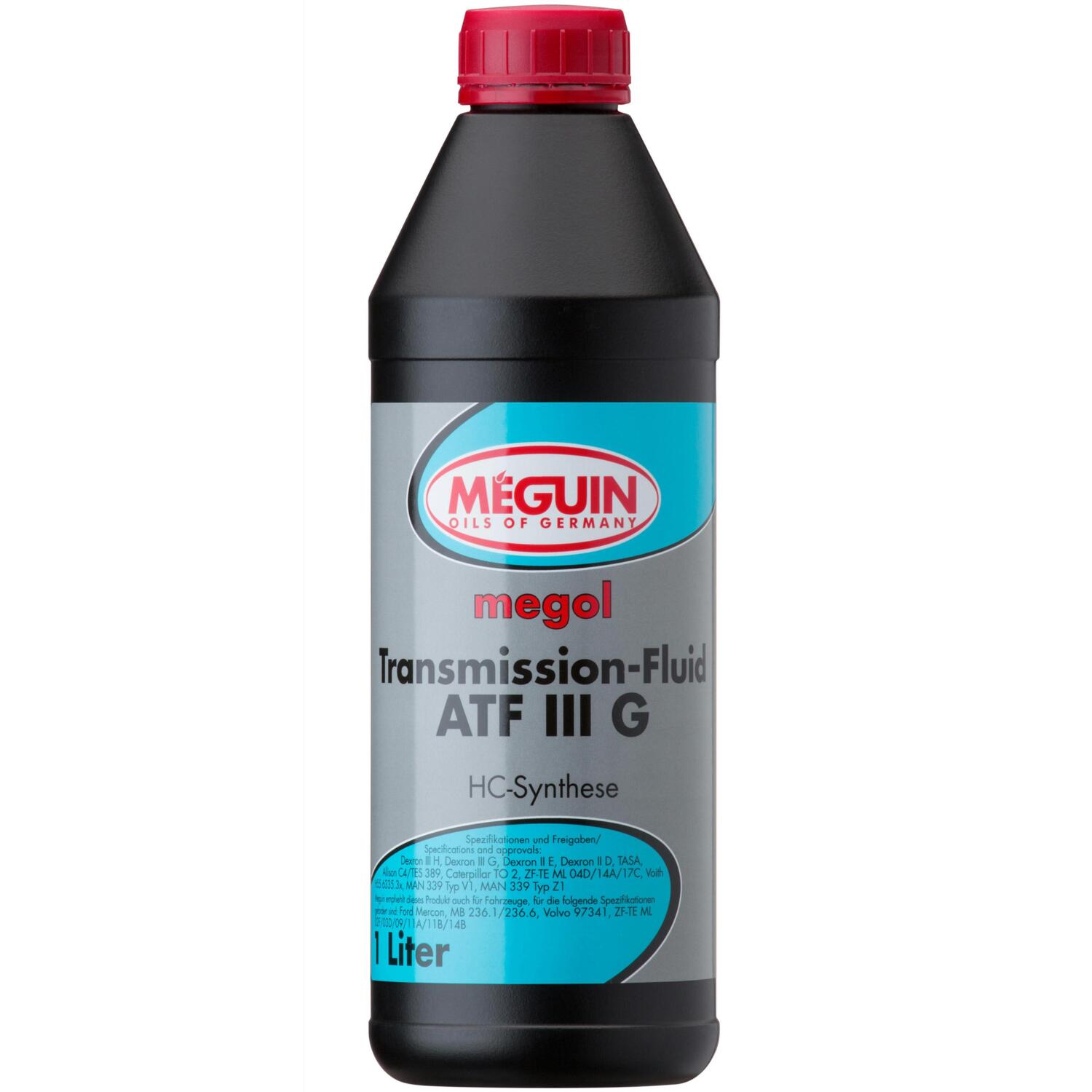 Масло трансмиссионное Meguin Transmission-Fluid ATF III G 1л (6839) фото