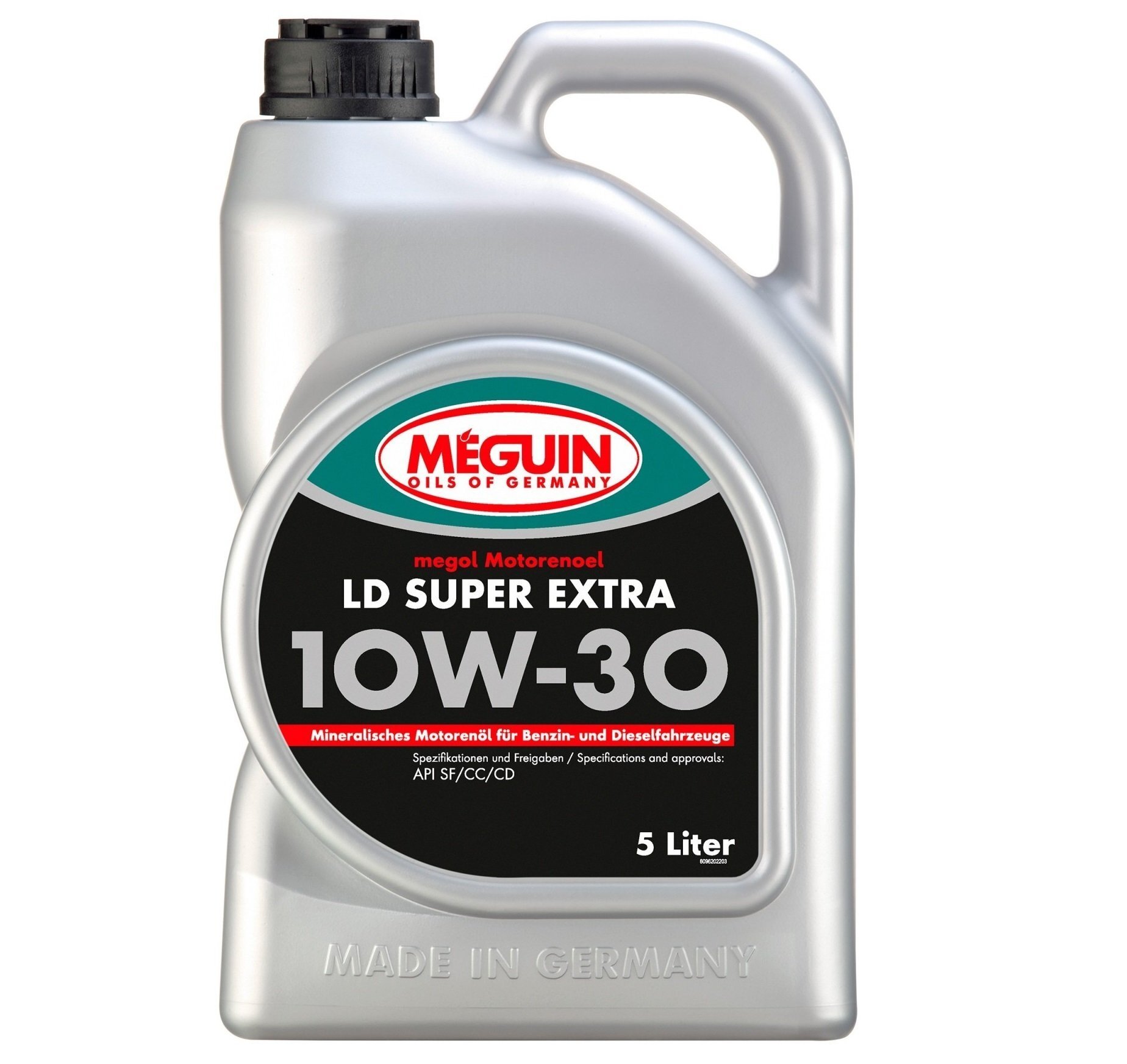 Моторное масло Meguin Motorenoel LD Super Extra SAE 10W-30 5л (9620) фото 1
