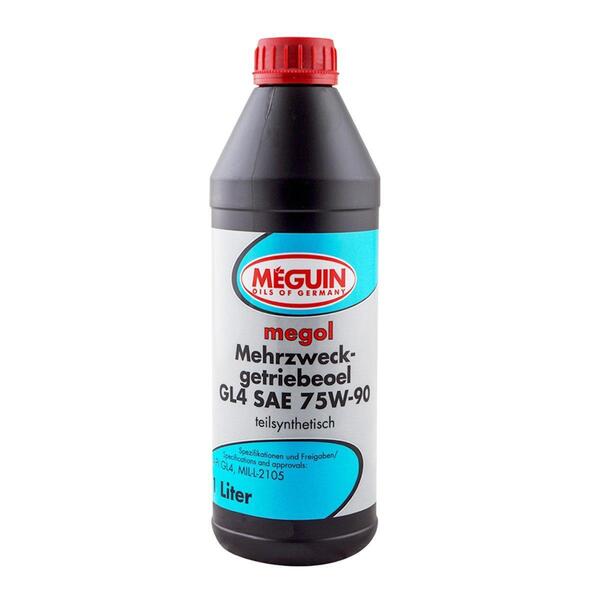 

Масло трансмиссионное Meguin Mehrzweck-Getriebeoel GL4 SAE 75W-90 1л (4867)