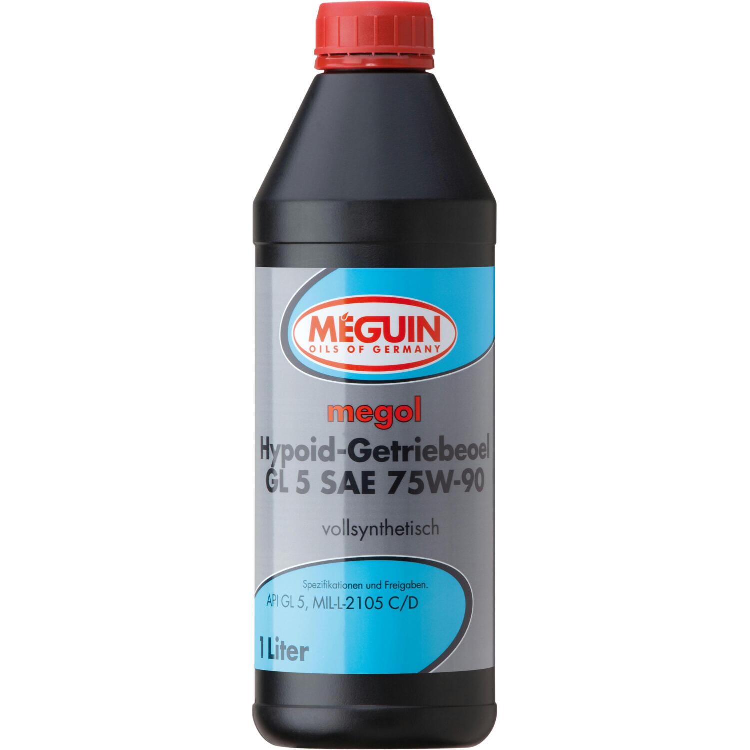 Масло трансмиссионное Meguin Hypoid-Getriebeoel GL5 SAE 75W-90 1л (4650) фото