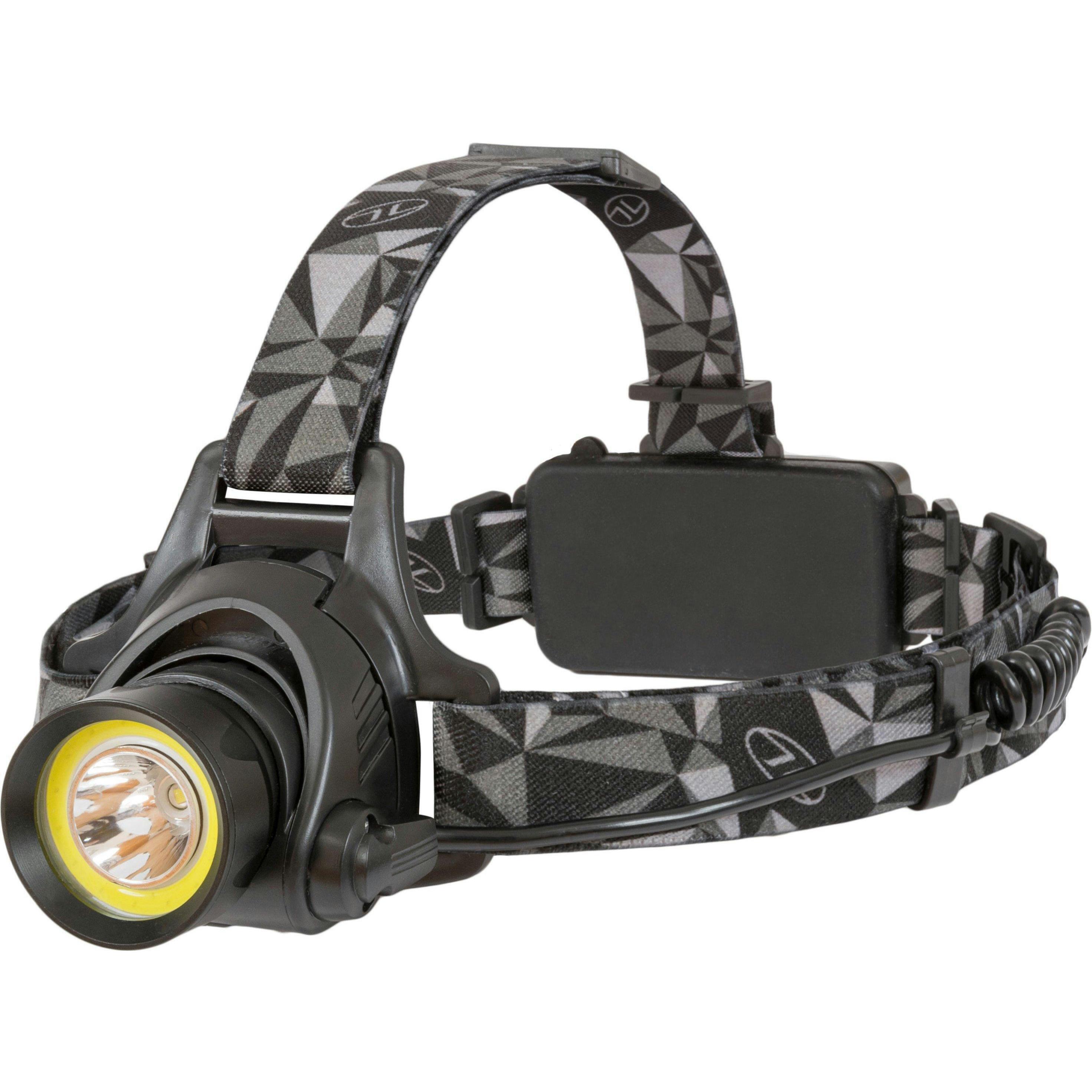 Фонарь налобный Highlander Polaris 550 Rechargable Head Torch Black (TOR195) фото 1