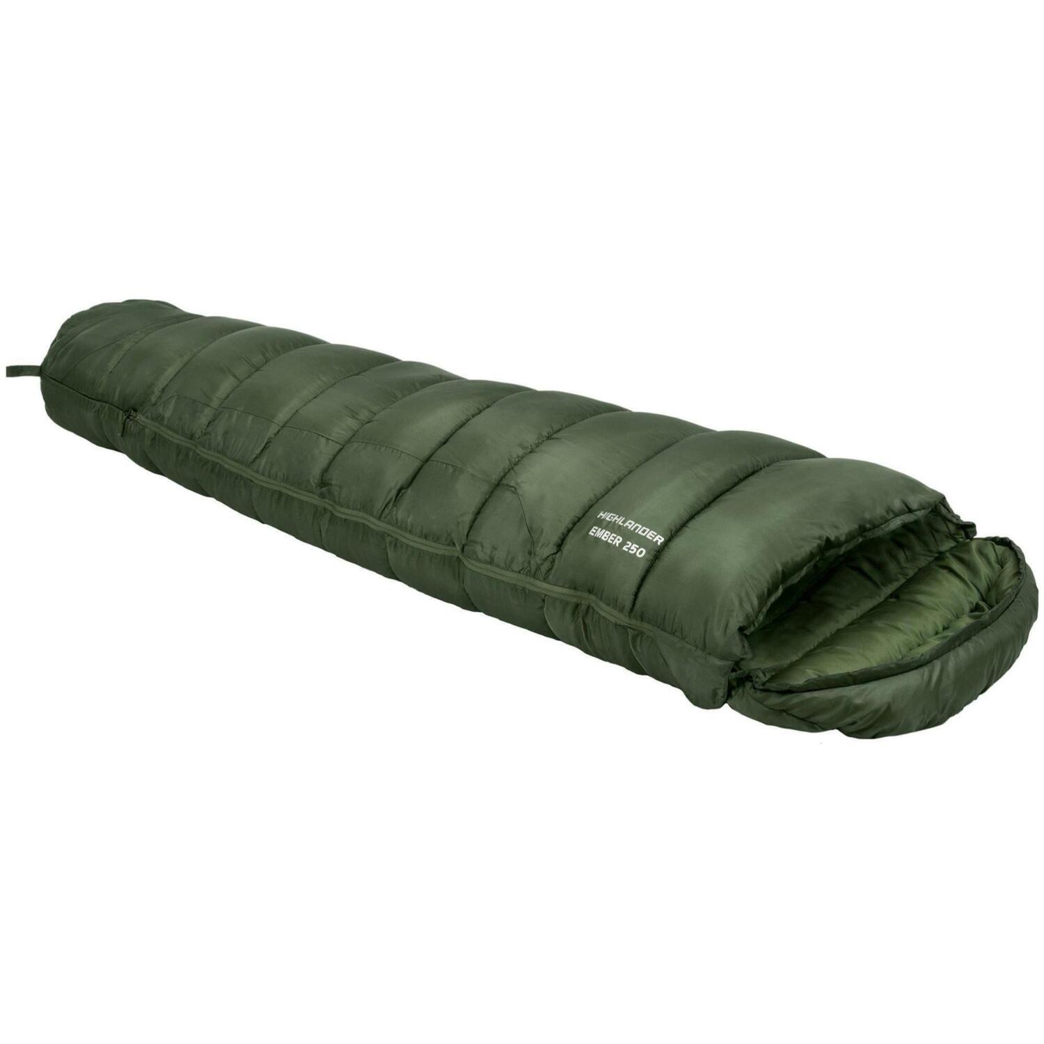 Спальный мешок Highlander Phoenix Ember 250/-3°C Olive Green Left (SB243-OG) фото 