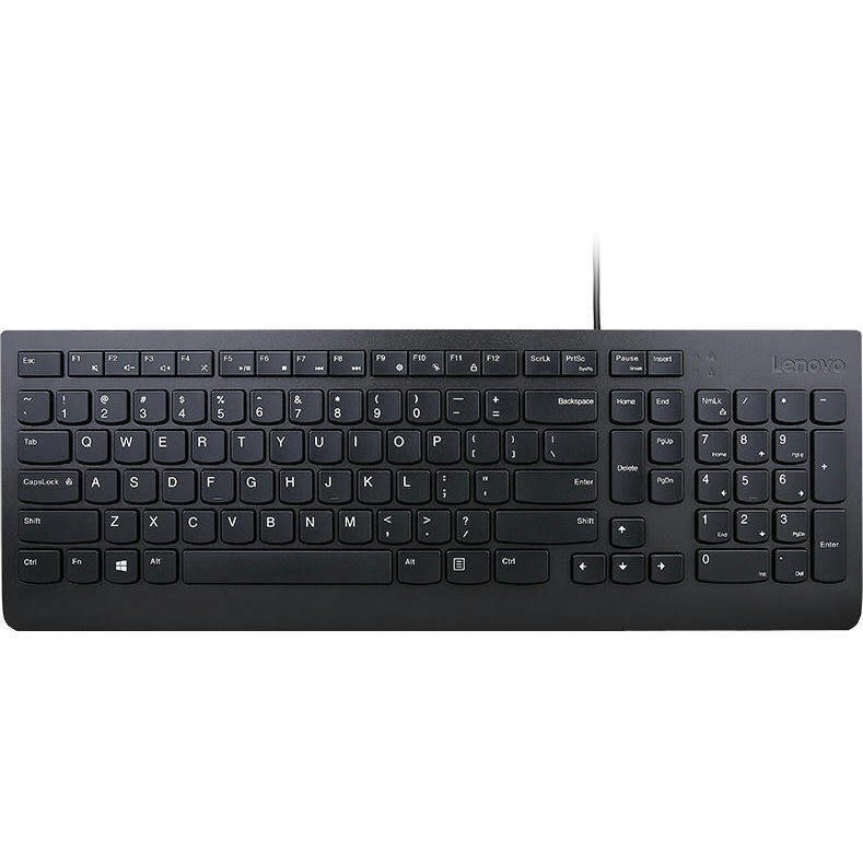 Клавіатура Lenovo Essential Wired Keyboard UKR Essential (4Y41C75141)фото