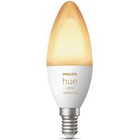 Лампа розумна Philips Hue E14, 5.2W (40Вт), 2200K-6500K, Tunable white, ZigBee, Bluetooth (929002294403)