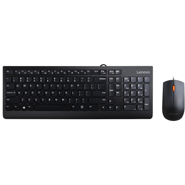 Комплект Lenovo 300 USB Combo UKR (GX31D64833)