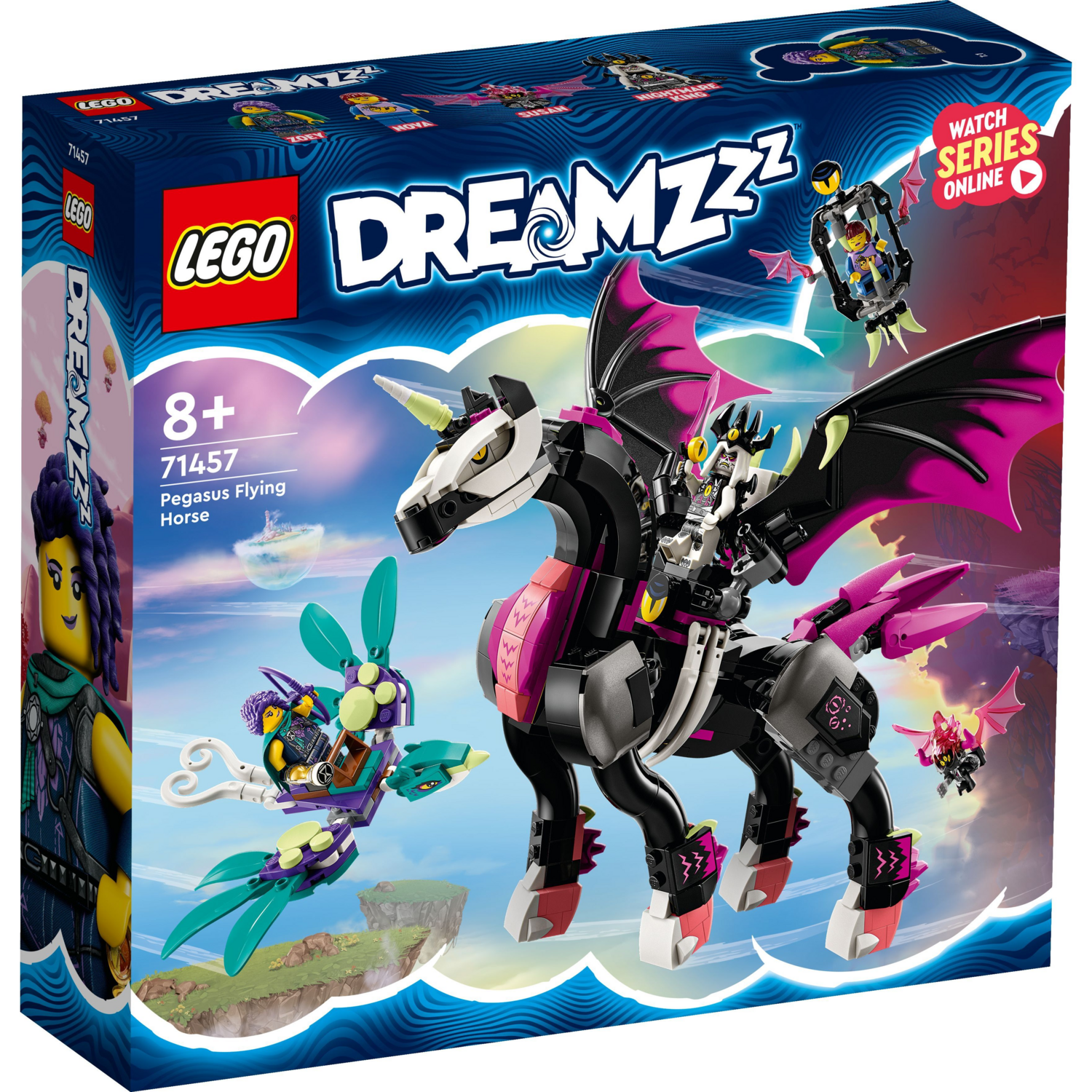 LEGO 71457 Dreamzzz Летучая лошадь Пегас фото 