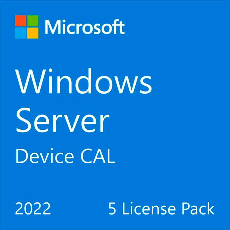 Лицензия доступа Microsoft Windows Server 2022 CAL 5 Device рус, ОЕМ без носителя (R18-06439) фото 