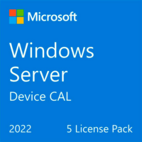 Лицензия доступа Microsoft Windows Server 2022 CAL 5 Device рус, ОЕМ без носителя (R18-06439)