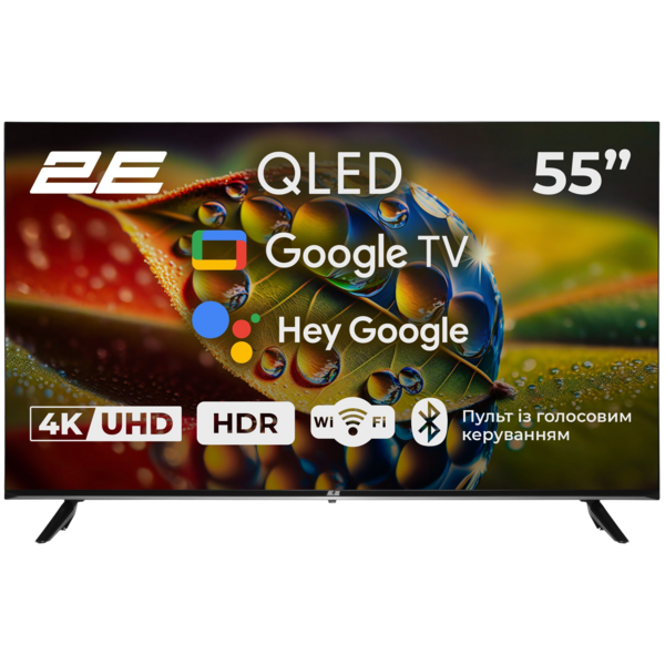 Телевизор 2E QLED 55A77Q Google TV