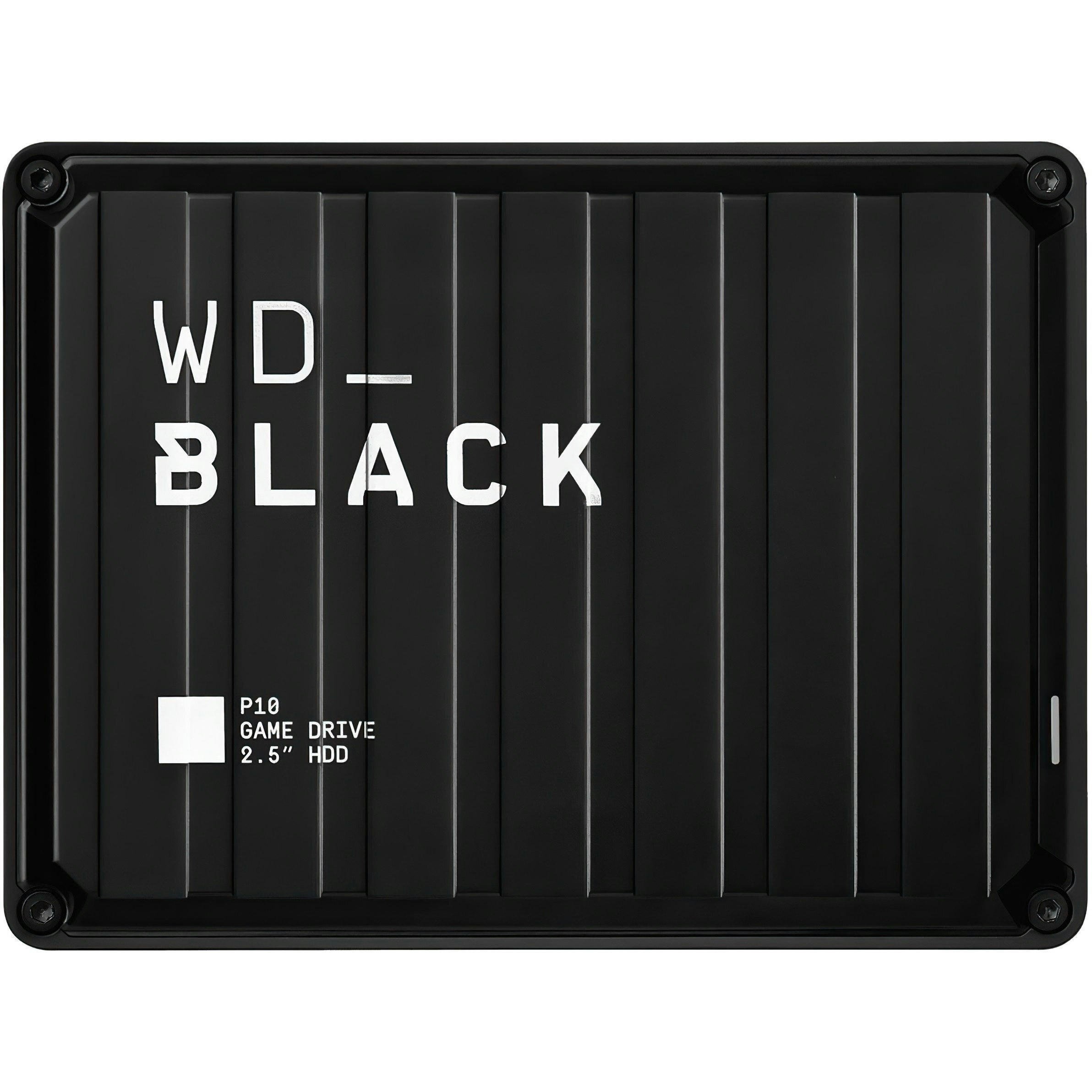 Портативний жорсткий диск WD 2TB USB 3.2 WD BLACK P10 Game Drive (WDBA2W0020BBK-WES1) фото 1