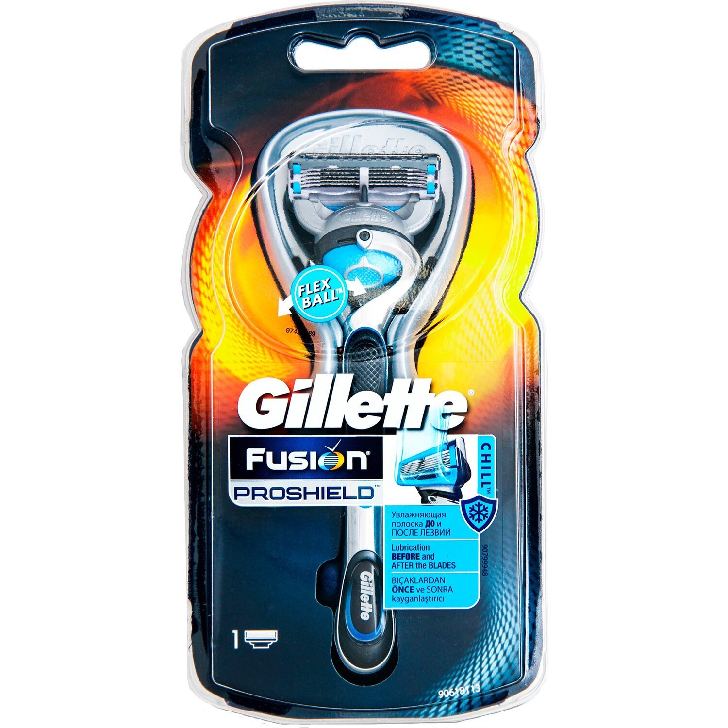 Бритва Gillette Fusion 5 Proshield Chill з 1 змінним картриджемфото