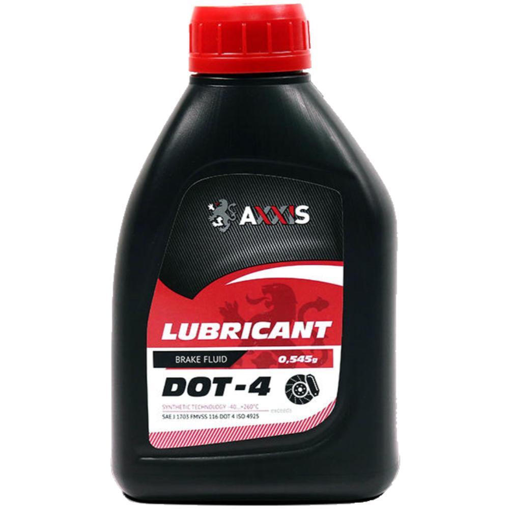 Гальмівна рідина AXXIS DOT-4 0,5л (48021312857)фото1