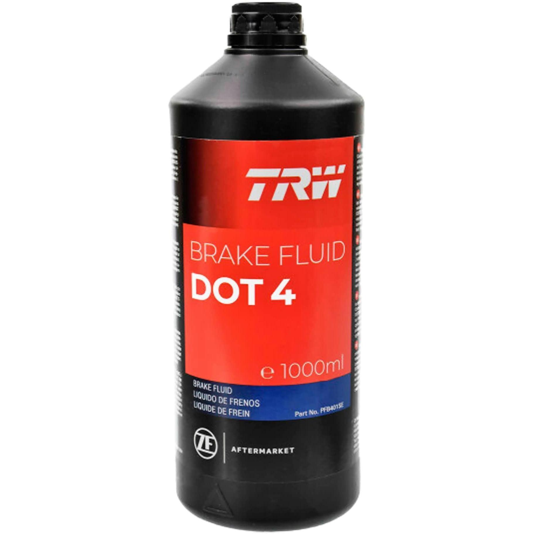 Тормозная жидкость TRW DOT-4 1л (483514) фото 1