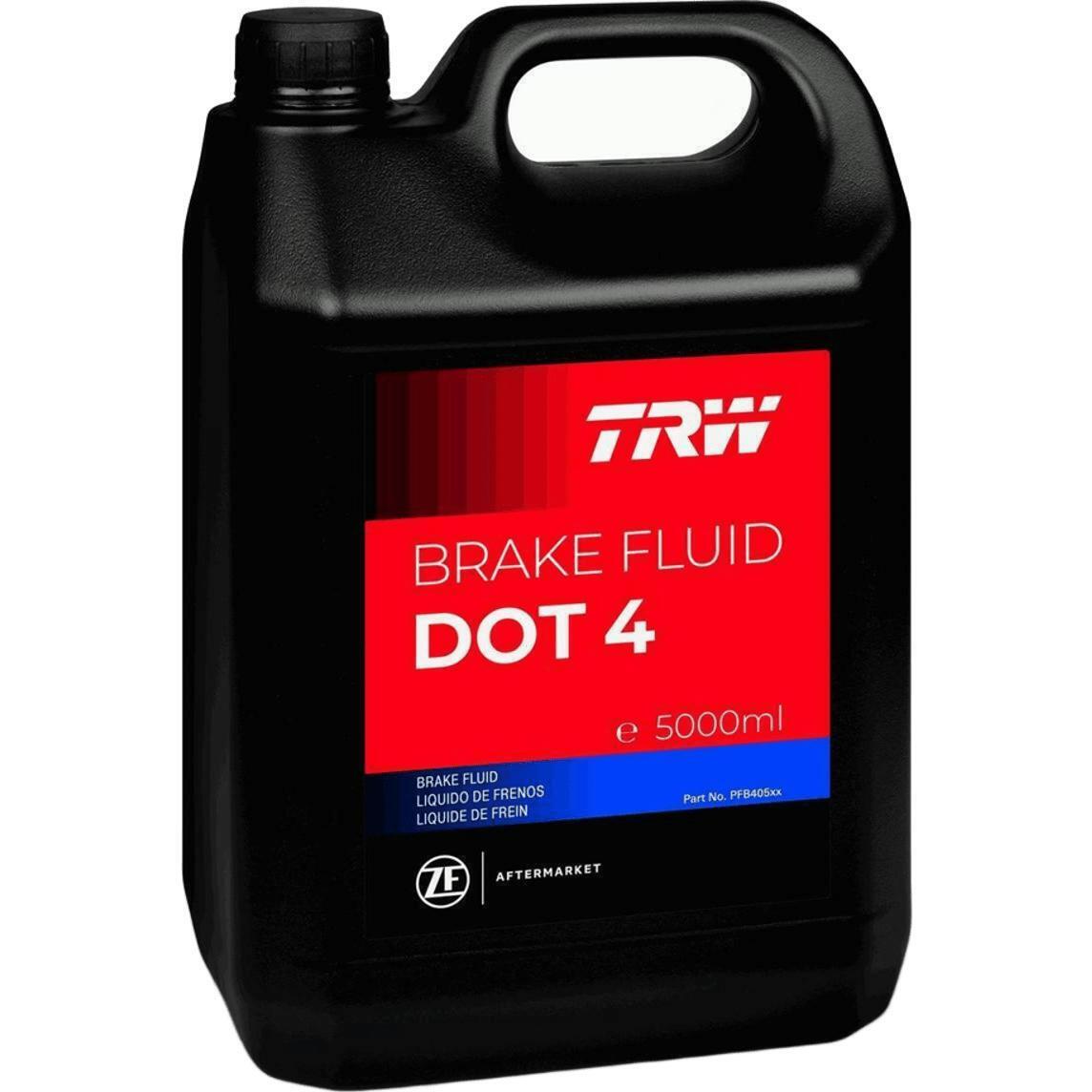 Тормозная жидкость TRW DOT-4 5л (6900335029) фото 1