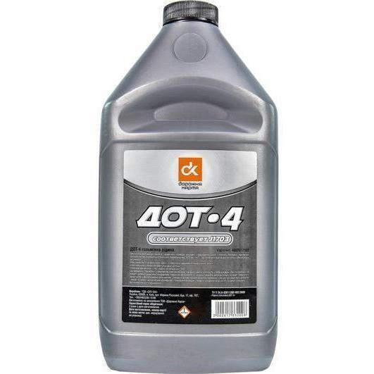 Тормозная жидкость Дорожня карта DOT-4 0,375кг (4802617331) фото 1