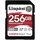 Карта памяти Kingston SDXC 256GB Canvas React Plus UHS-II 280R/150W U3 V60 for Full HD/4K (SDR2V6/256GB)