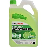 Омивач скла Auto Drive Літній Summer Screen Wash Lime 4л. (AD0131)